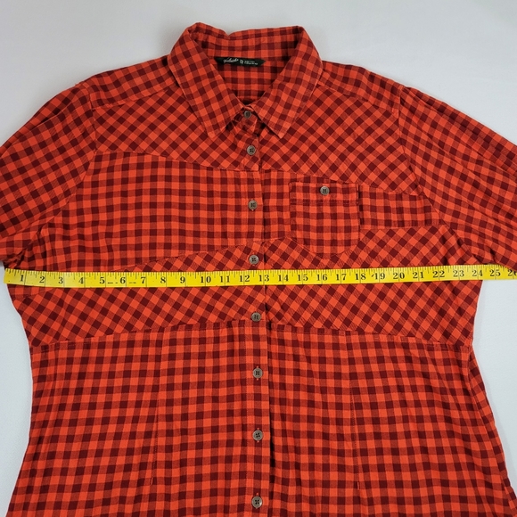 Woolrich Plaid Button Front Womens Shirt Top Sz 2XL - Picture 8 of 15